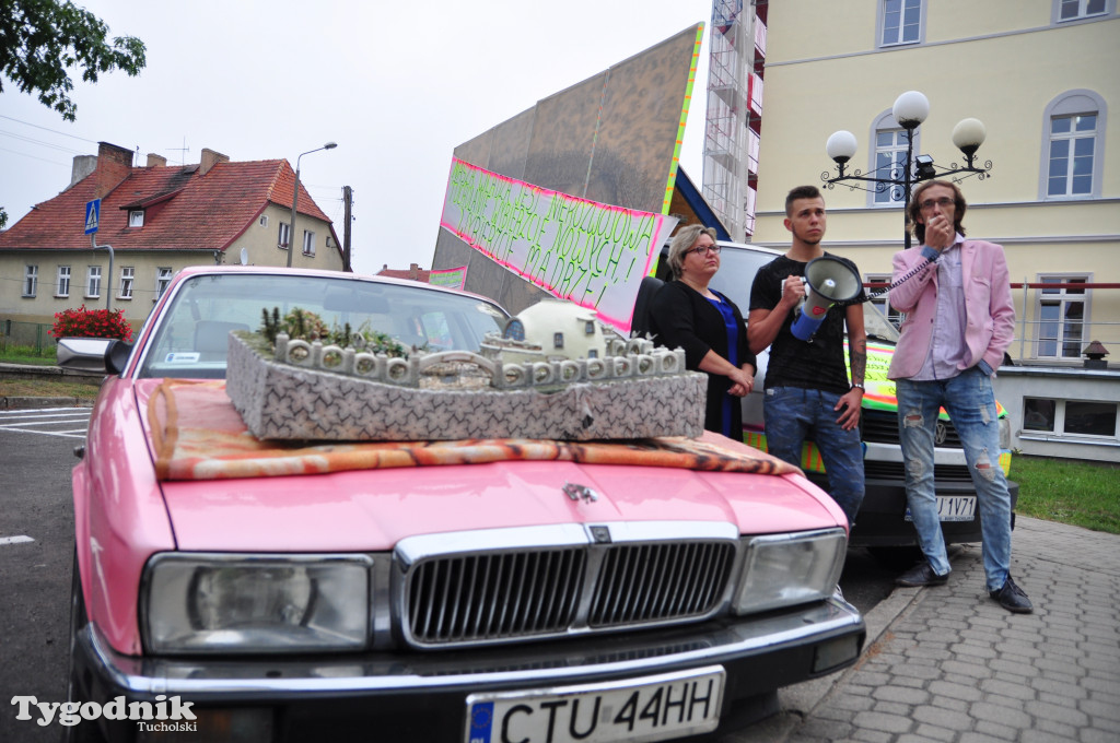 Walczy o dom swoich marzeń - protest UM