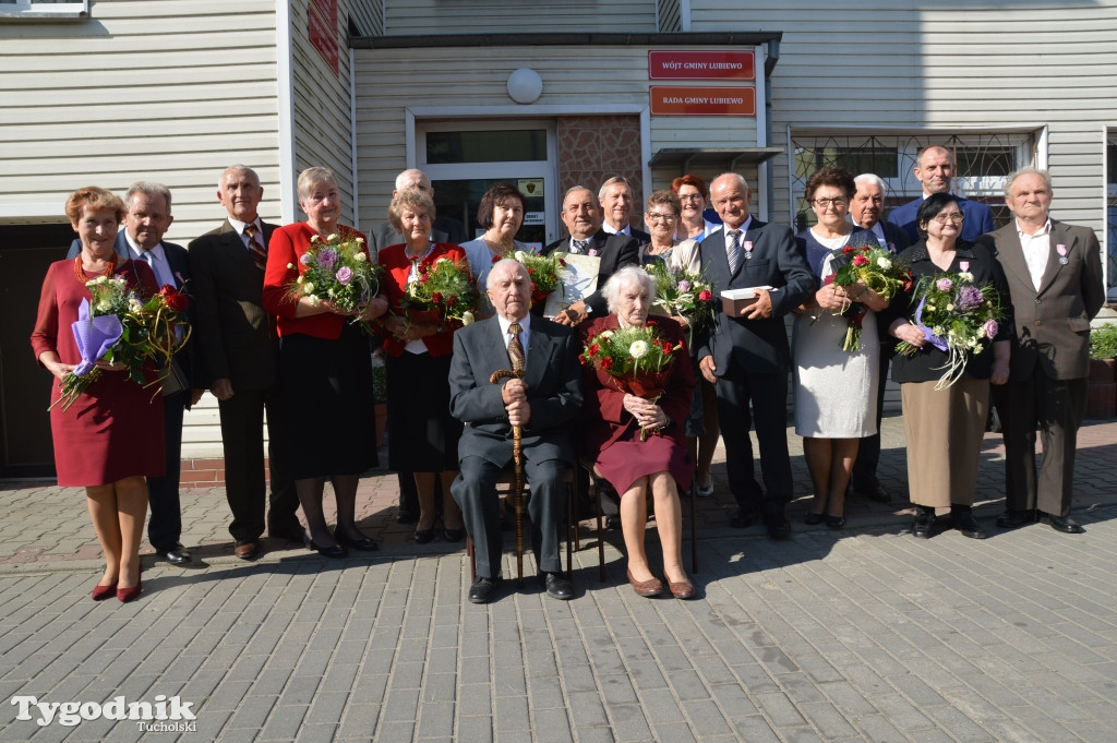 Jubileusze małżeńskie w Lubiewie
