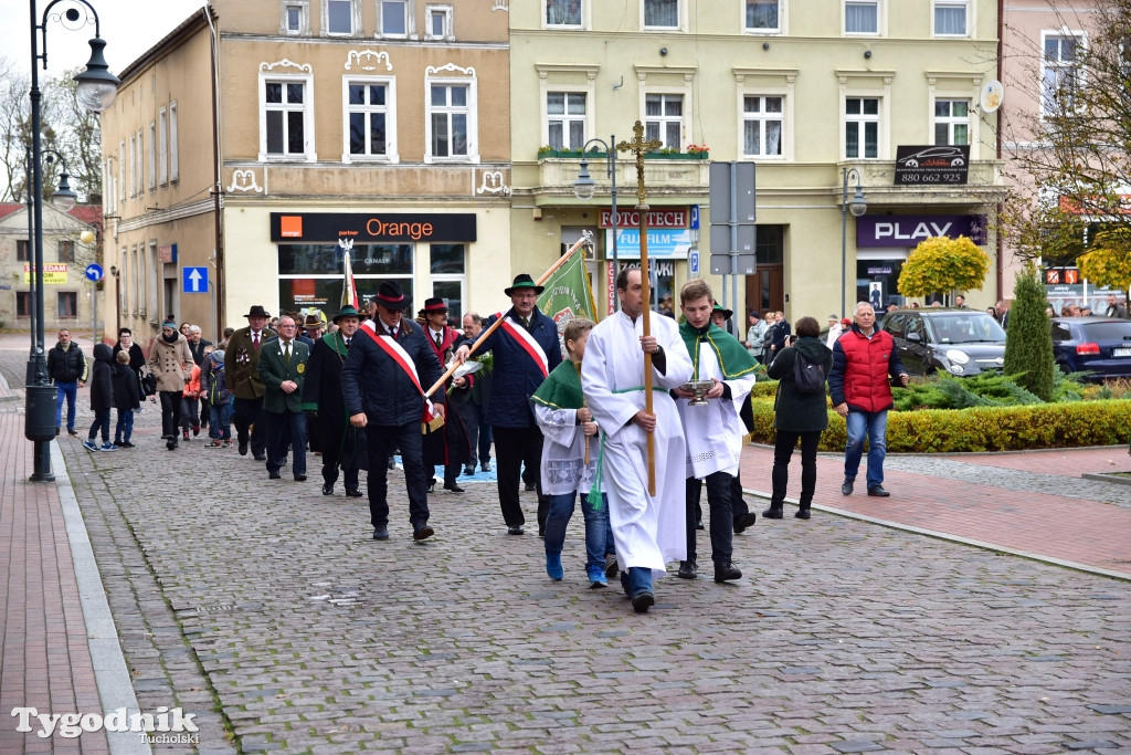 Odłonięcie tablicy w Tucholi