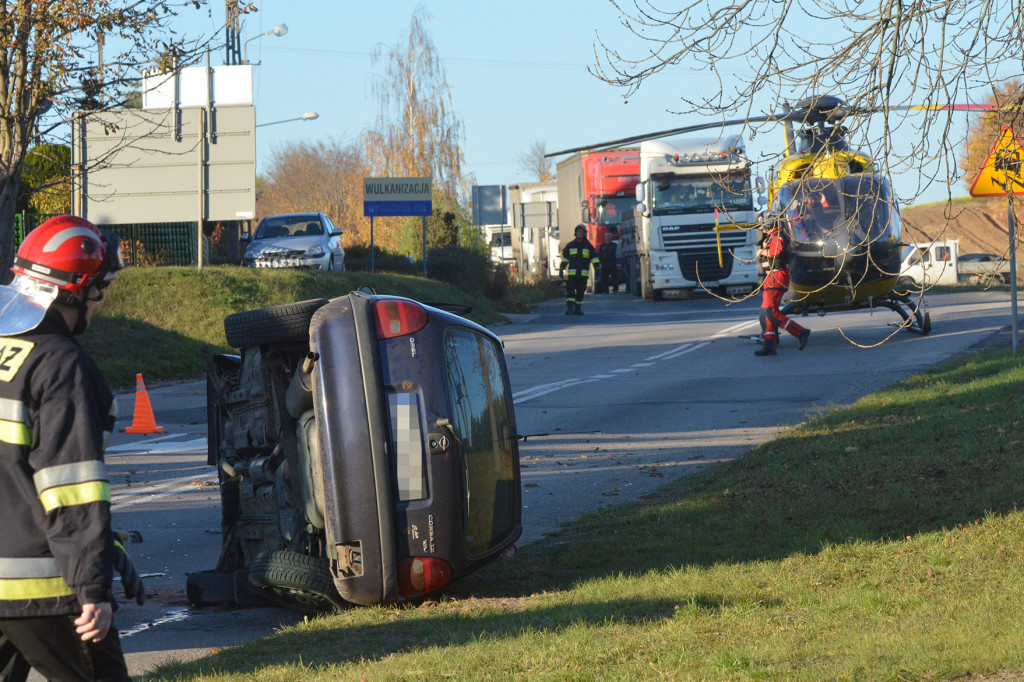 Wypadek ulica Czerska