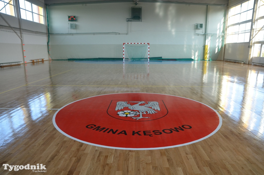 Kęsowo: odnowiona hala gotowa