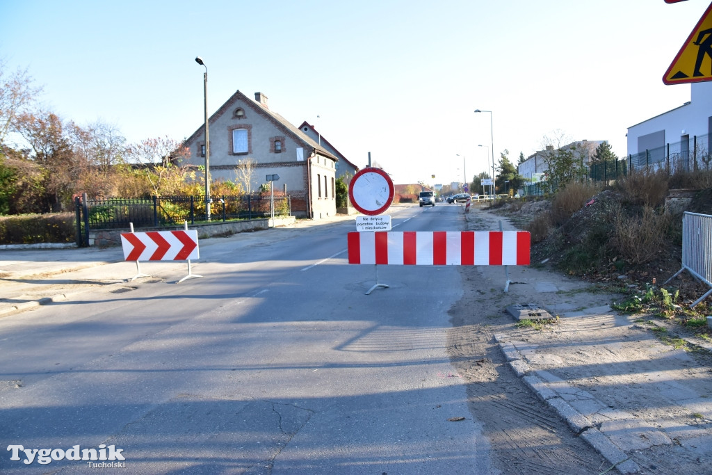 Remont w Tucholi: czas na Warszawską...
