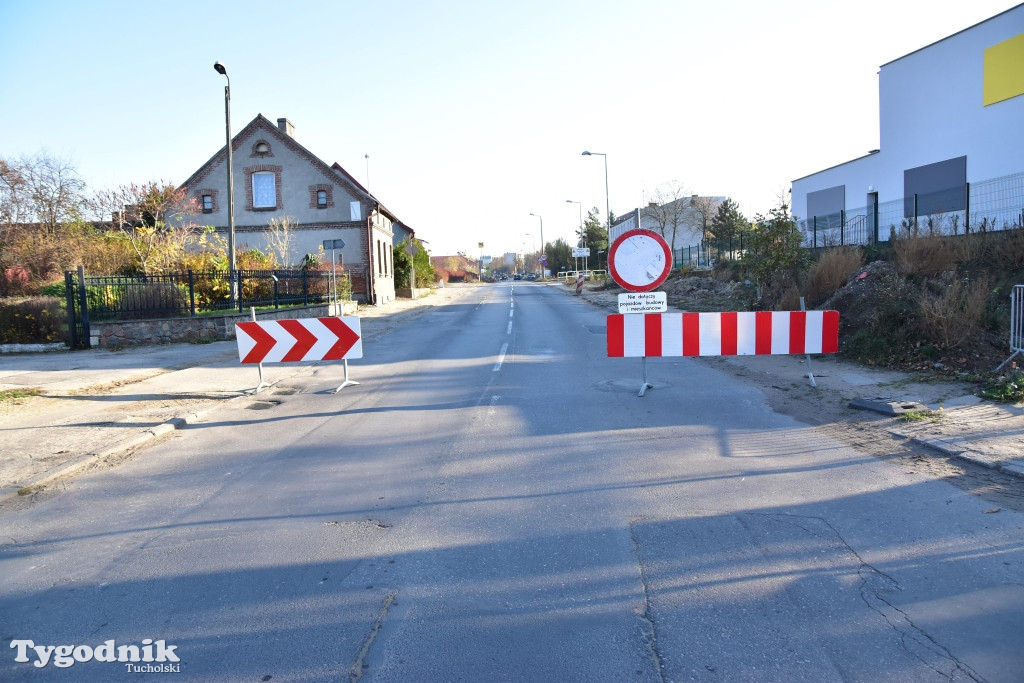 Remont w Tucholi: czas na Warszawską...