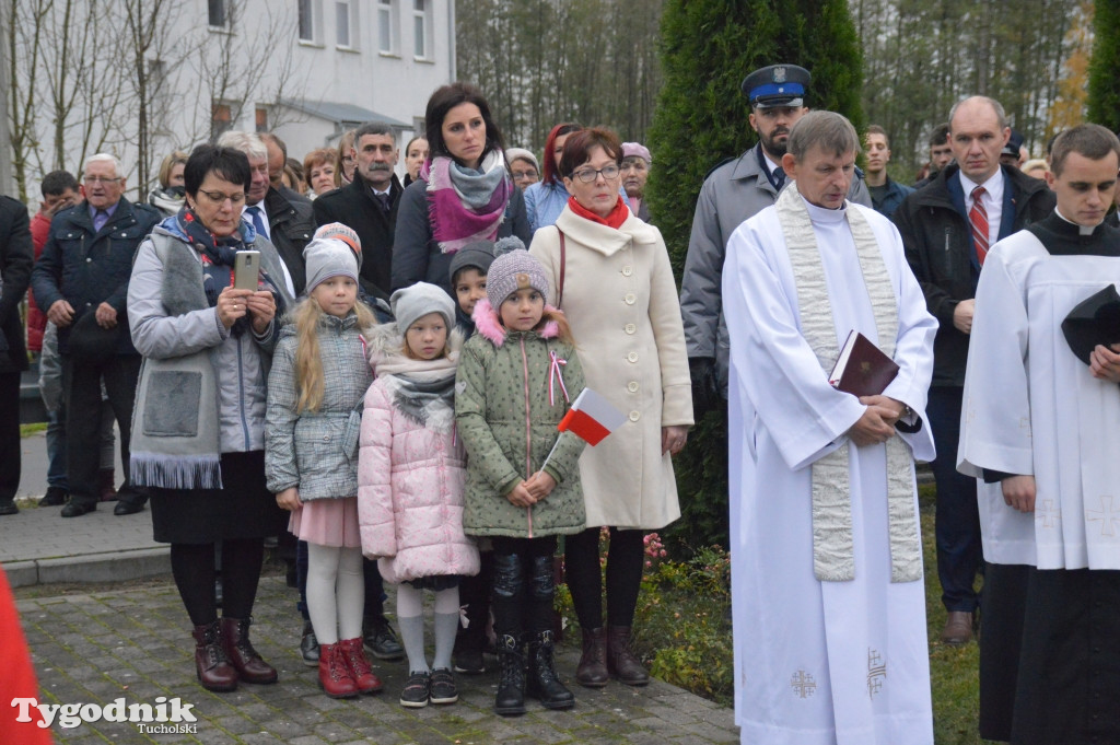 Drożdzienica: apel przy miejscu pamięci