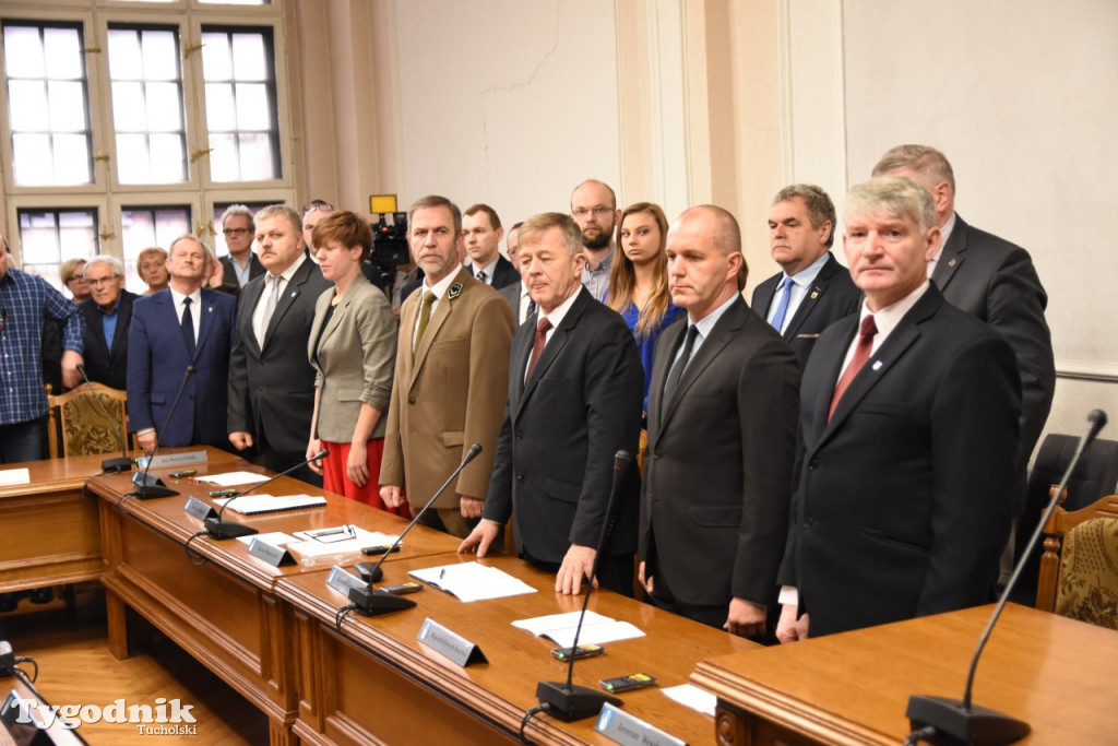 Pierwsza sesja Rady Miejskiej w Tucholi