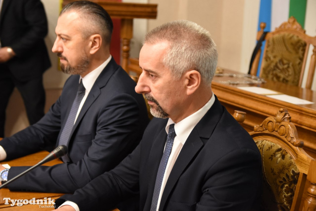 Pierwsza sesja Rady Miejskiej w Tucholi