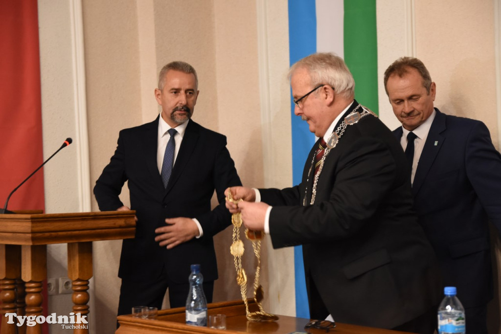 Pierwsza sesja Rady Miejskiej w Tucholi