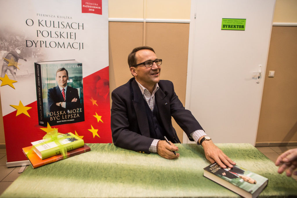 Spotkanie z Radosławem Sikorskim