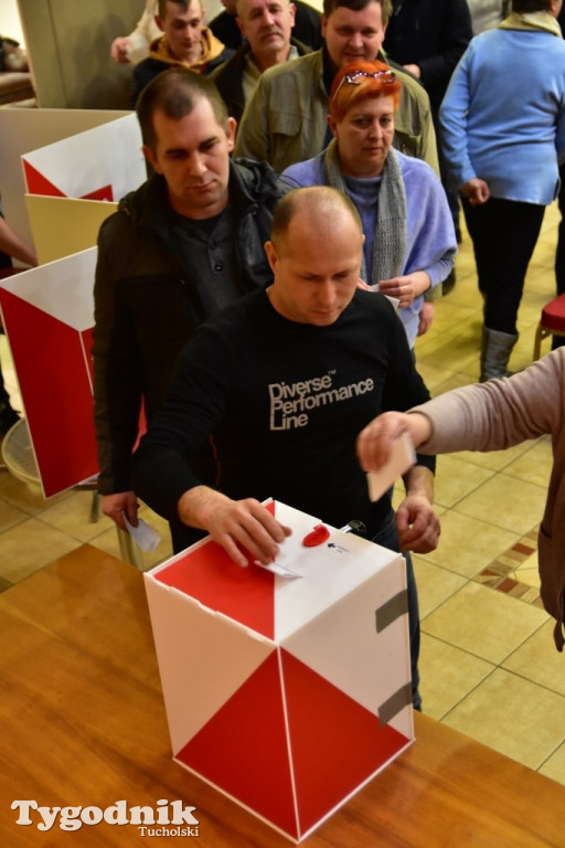 Zebranie sołeckie w Lubiewie
