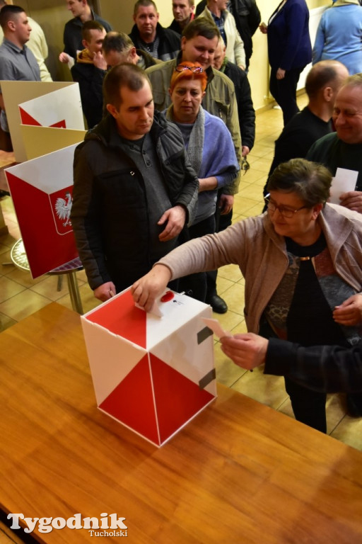 Zebranie sołeckie w Lubiewie