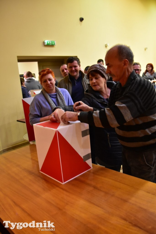 Zebranie sołeckie w Lubiewie