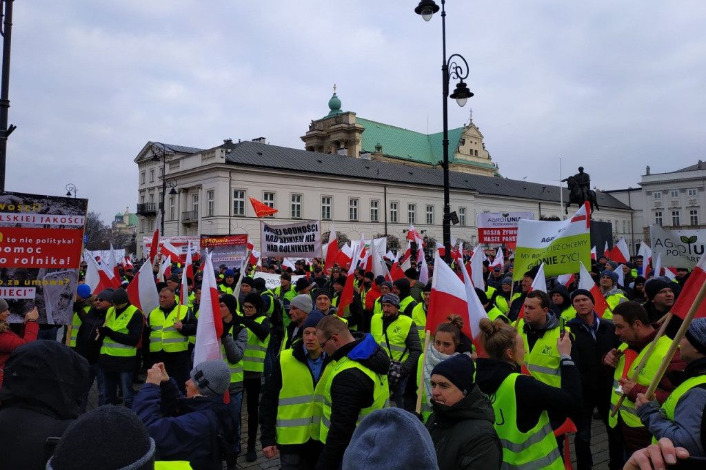 Pikieta w Warszawie