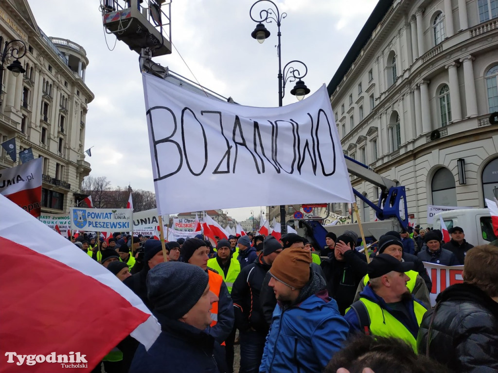 Pikieta w Warszawie