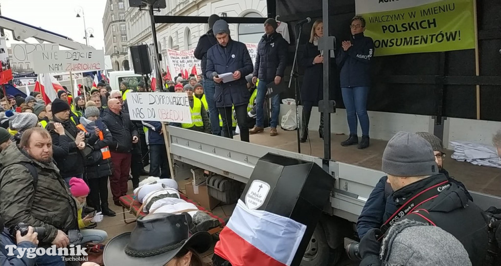 Pikieta w Warszawie