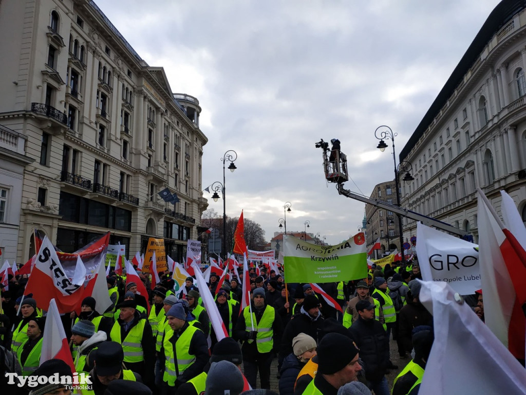 Pikieta w Warszawie