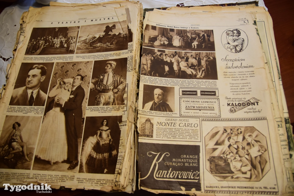 Skarb z Bysławka: Gazety z 1925r.