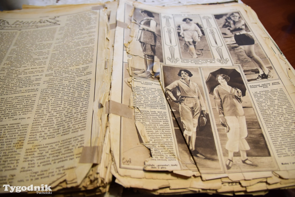 Skarb z Bysławka: Gazety z 1925r.