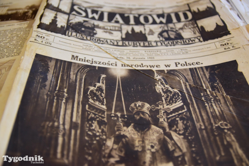 Skarb z Bysławka: Gazety z 1925r.