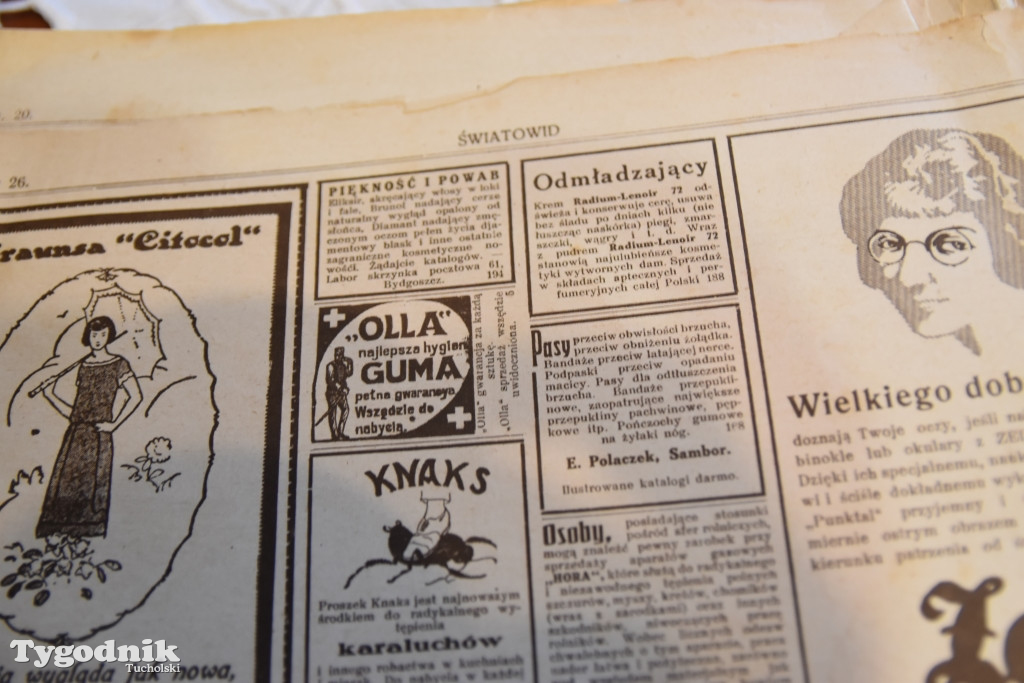 Skarb z Bysławka: Gazety z 1925r.