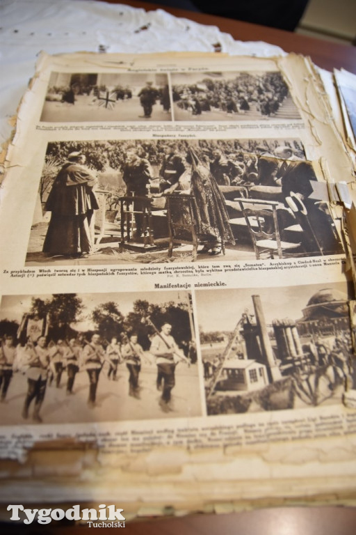 Skarb z Bysławka: Gazety z 1925r.