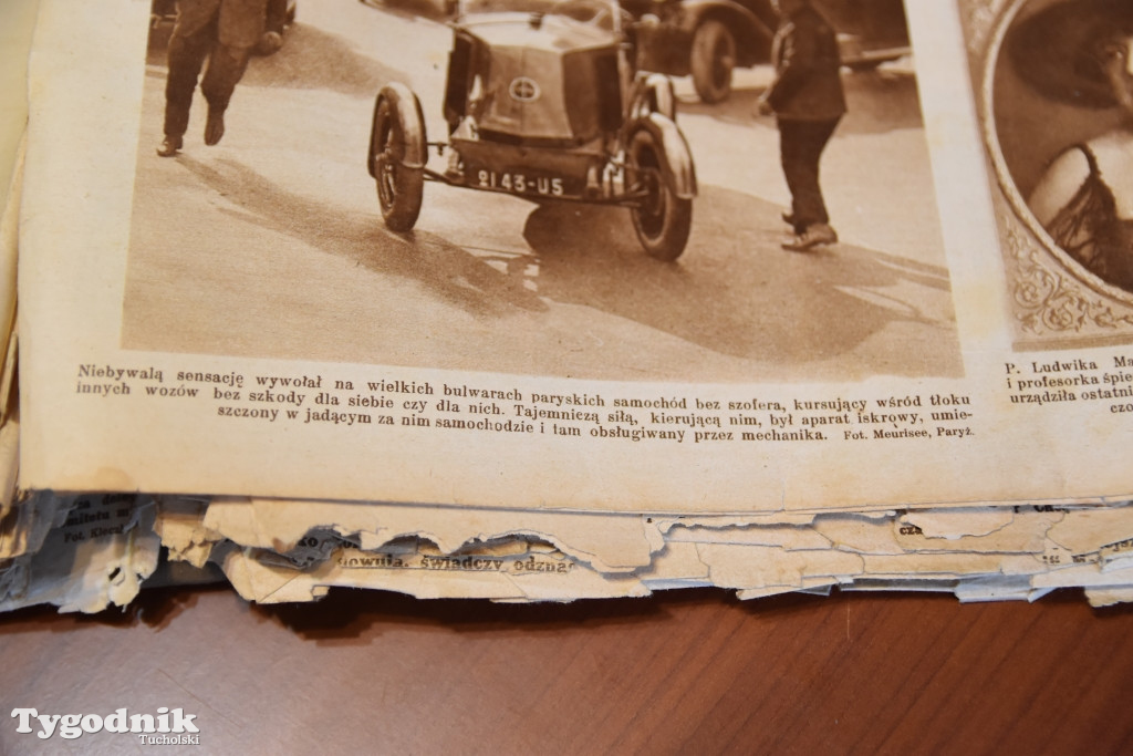 Skarb z Bysławka: Gazety z 1925r.