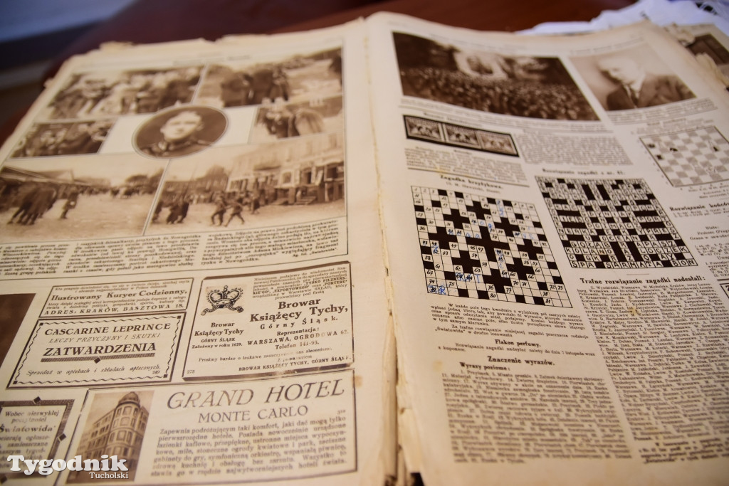 Skarb z Bysławka: Gazety z 1925r.