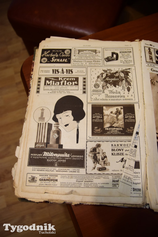 Skarb z Bysławka: Gazety z 1925r.