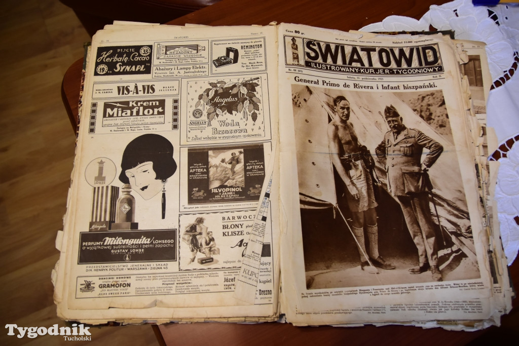 Skarb z Bysławka: Gazety z 1925r.
