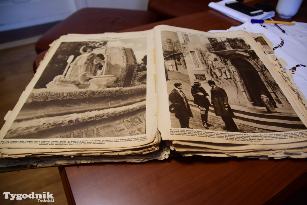 Skarb z Bysławka: Gazety z 1925r.