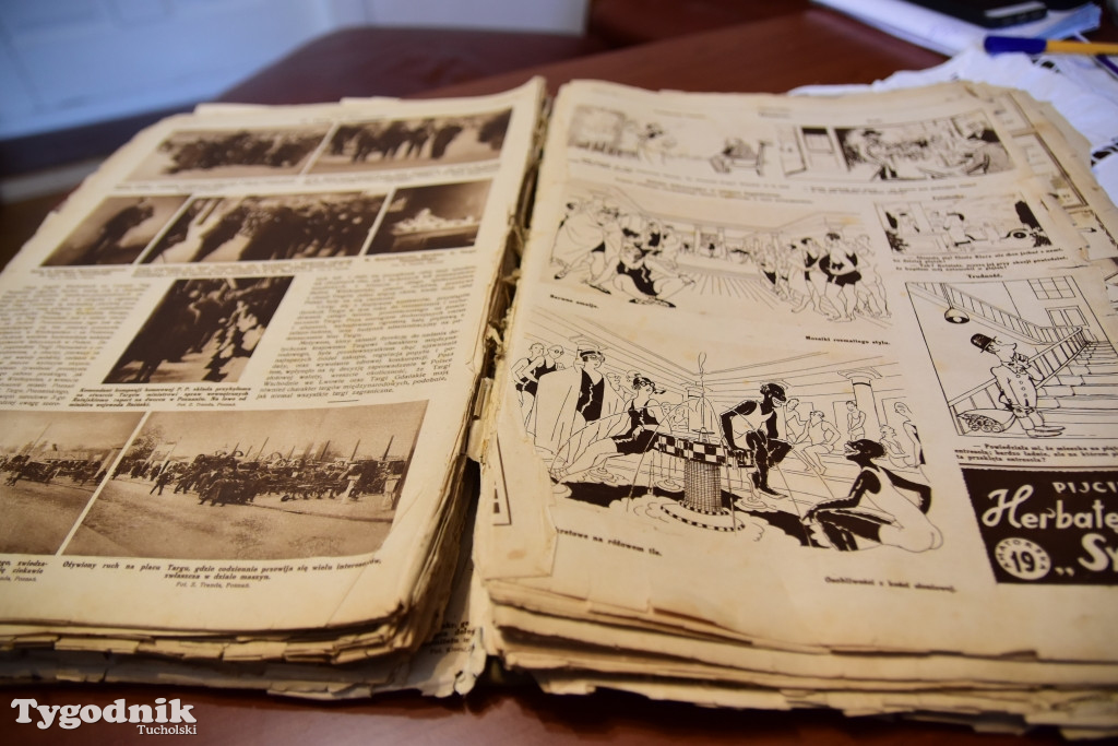 Skarb z Bysławka: Gazety z 1925r.
