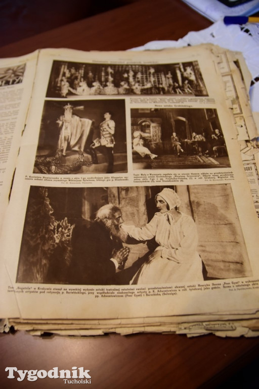 Skarb z Bysławka: Gazety z 1925r.