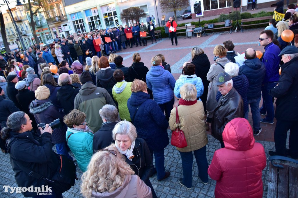 Wiec poparcia strajku nauczycieli