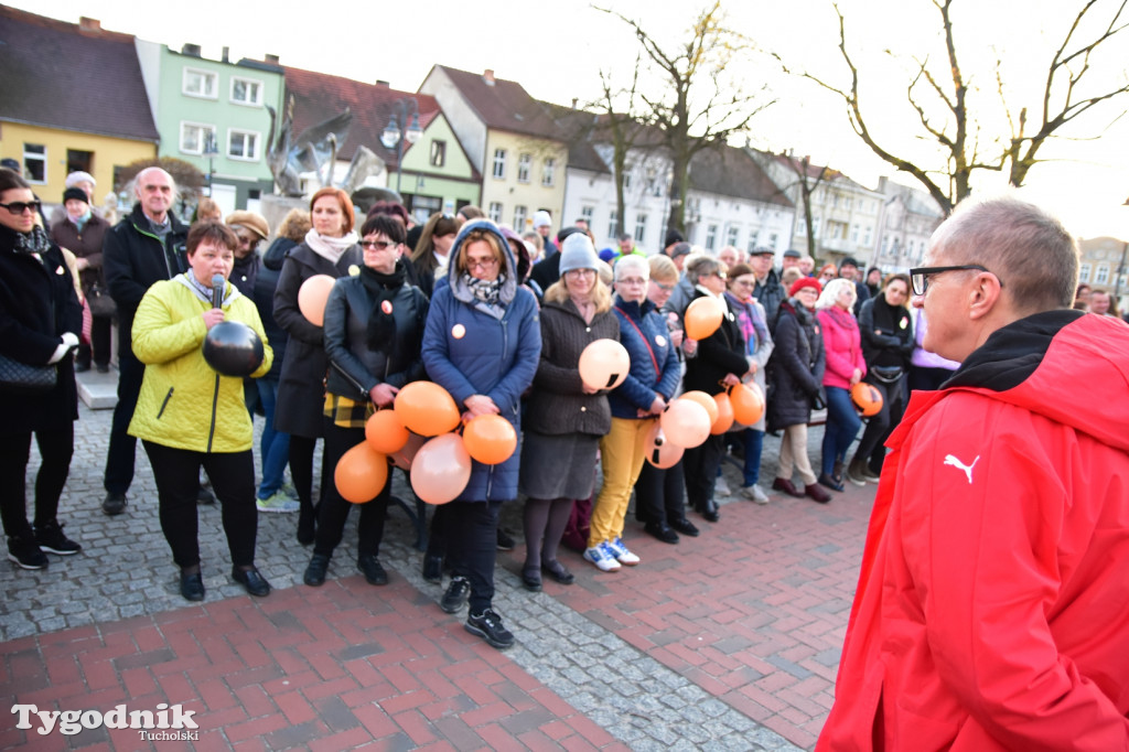 Wiec poparcia strajku nauczycieli
