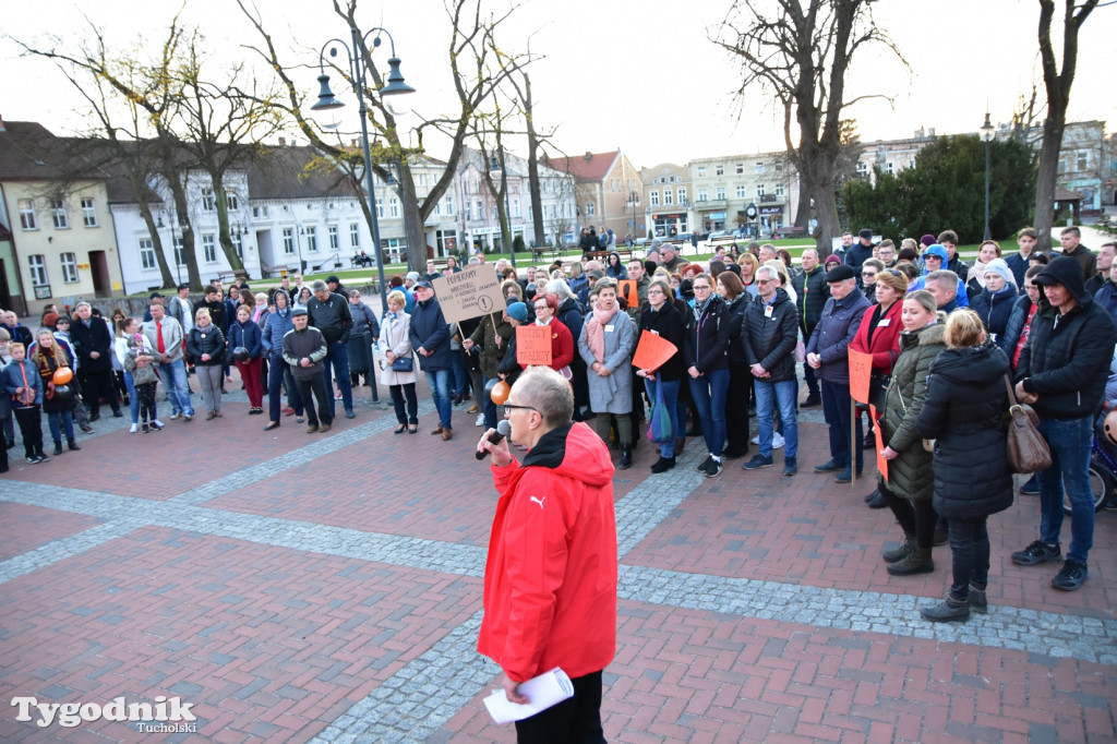 Wiec poparcia strajku nauczycieli