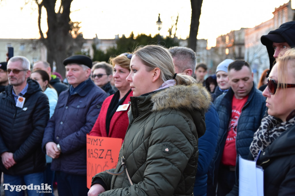 Wiec poparcia strajku nauczycieli