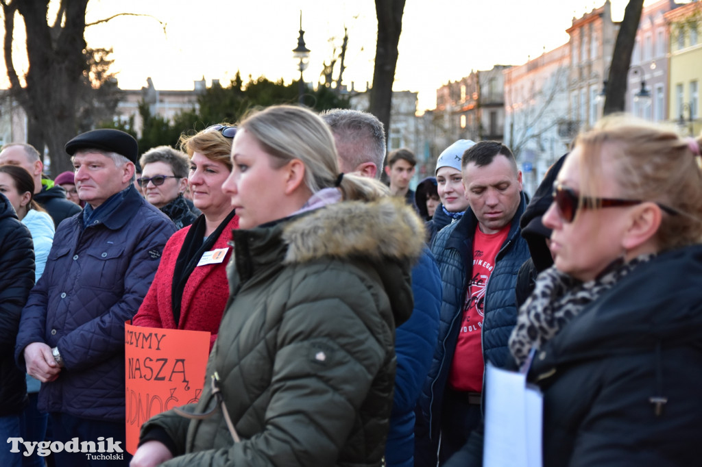 Wiec poparcia strajku nauczycieli