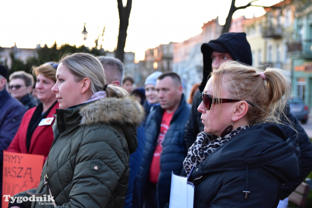 Wiec poparcia strajku nauczycieli