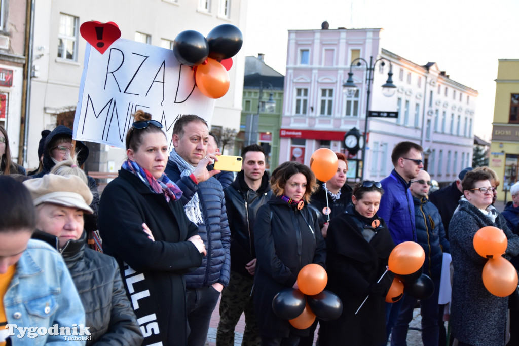 Wiec poparcia strajku nauczycieli