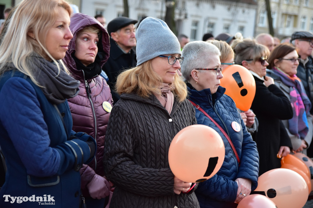 Wiec poparcia strajku nauczycieli