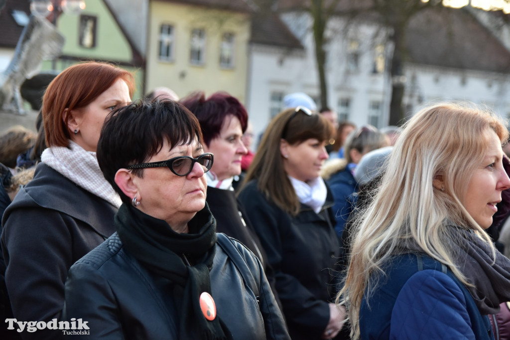 Wiec poparcia strajku nauczycieli