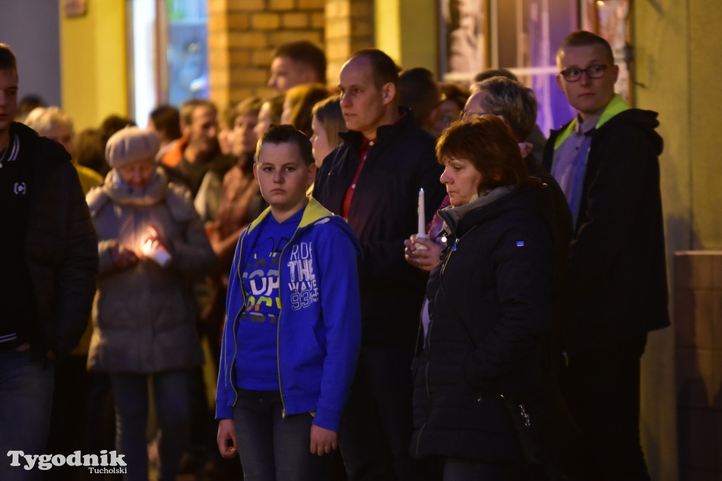 Droga Krzyżowa ulicami Tucholi