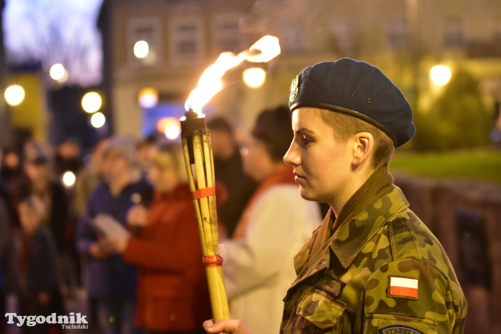 Droga Krzyżowa ulicami Tucholi