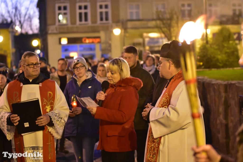Droga Krzyżowa ulicami Tucholi