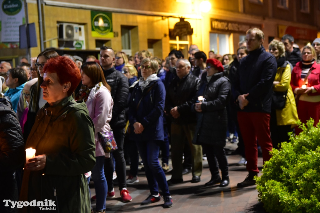 Droga Krzyżowa ulicami Tucholi