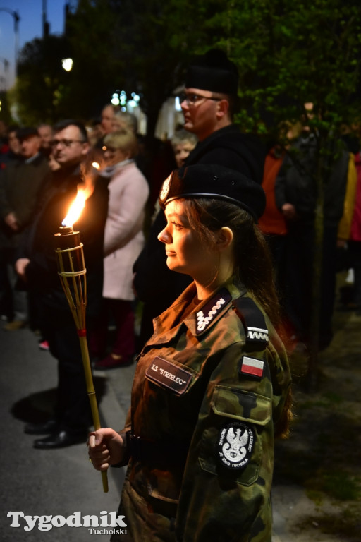 Droga Krzyżowa ulicami Tucholi