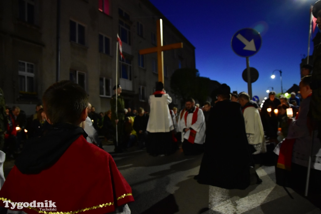 Droga Krzyżowa ulicami Tucholi