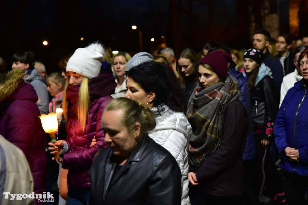 Droga Krzyżowa ulicami Tucholi