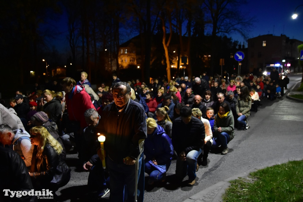 Droga Krzyżowa ulicami Tucholi