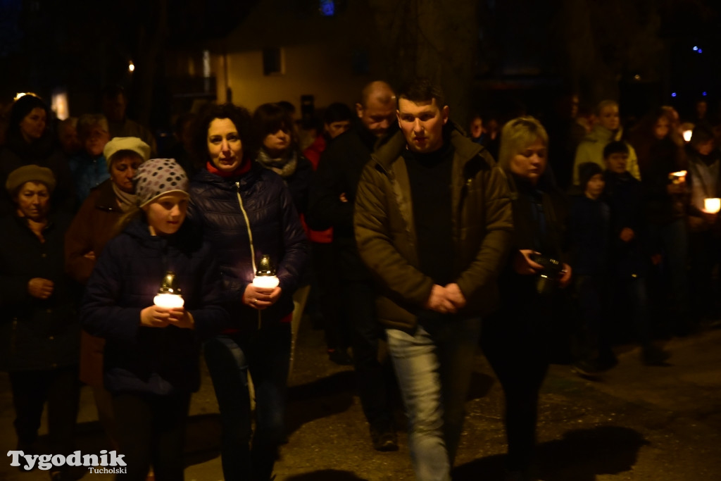 Droga Krzyżowa ulicami Tucholi