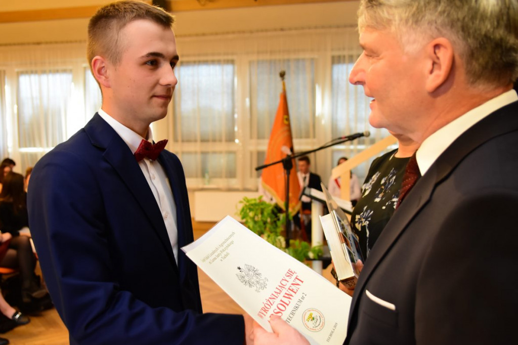 Maturzyści ZSLiA w Tucholi